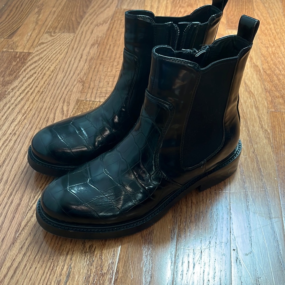 Jeffery Campbell black booties